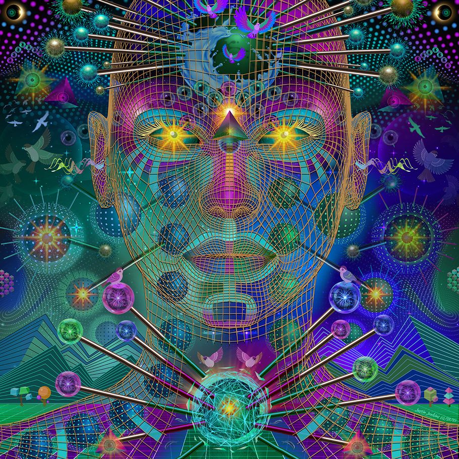 Consciousness by artist Justin Jenkins